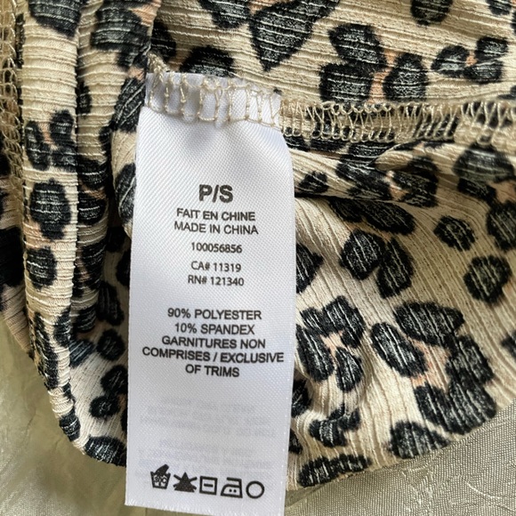 Dynamite ribbed animal print t-shirt - Picture 9 of 9